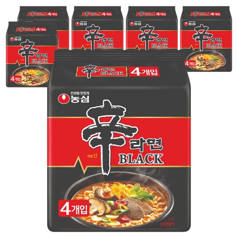 신라면 블랙 134g, 24개