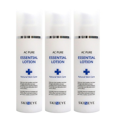 스킨아이 AC 퓨어 에센셜 로션, 150ml, 3개