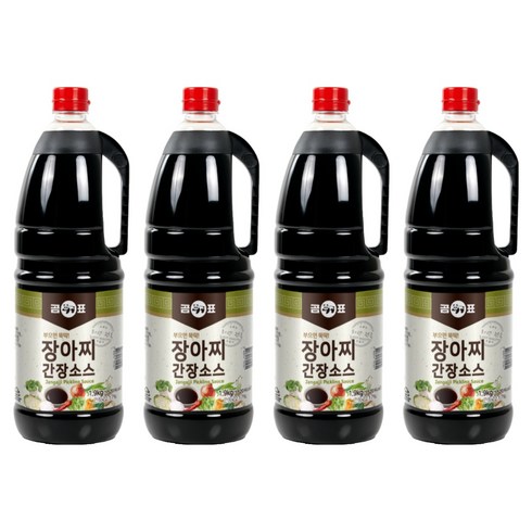 Gompyo 장아찌 간장소스, 1.9kg, 4개