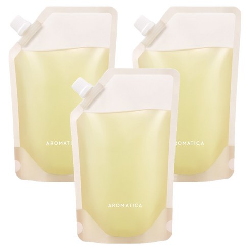 아로마티카 유칼립투스 탈모케어 샴푸 리필, 500ml, 3개