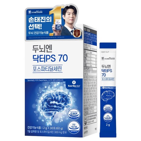 서울대위바이옴 두뇌엔 닥터PS 70 포스파티딜세린 30p, 60g, 1개