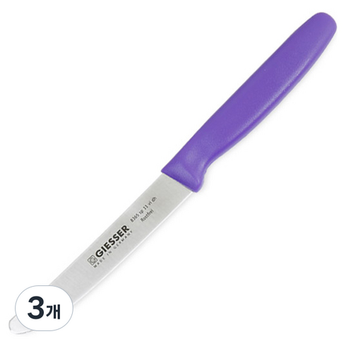 기셀 비비드컬러 민과도 8365sp, 퍼플, 3개