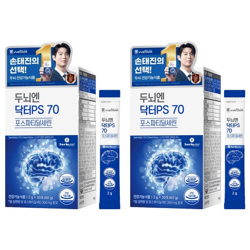 서울대위바이옴 두뇌엔 닥터PS 70 포스파티딜세린 30p, 60g, 2개