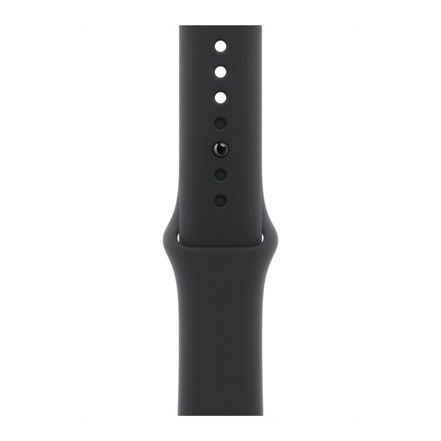 Apple 스마트워치 스포츠 밴드, 블랙, 46mm, S/M, 1개