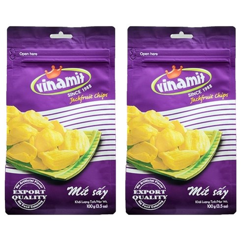비나밋 잭푸룻칩, 100g, 2개