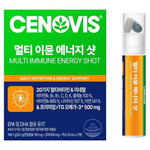 세노비스 멀티 이뮨 에너지 샷, 7회분, 1개