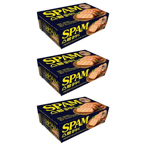 스팸 클래식, 200g, 9개