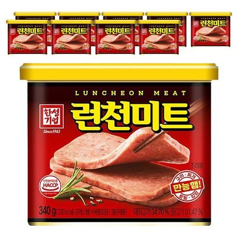 한성기업 런천 미트, 340g, 10개
