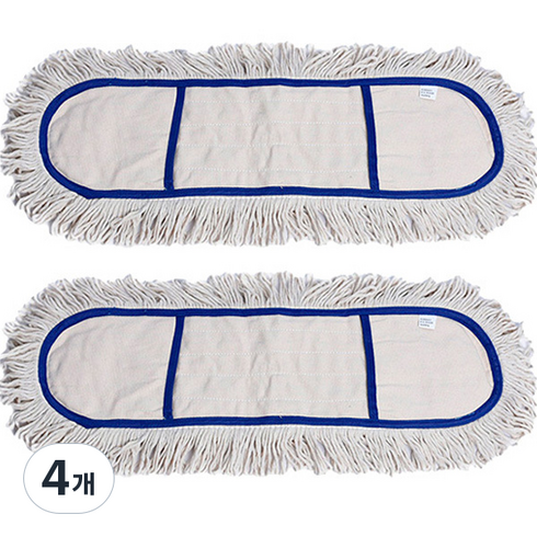 크린메이트 백사 대걸레 90cm P279, 4개