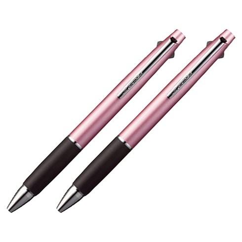제트스트림 3색 볼펜 SXE3-800-05 0.5mm, 라이트핑크, 2개