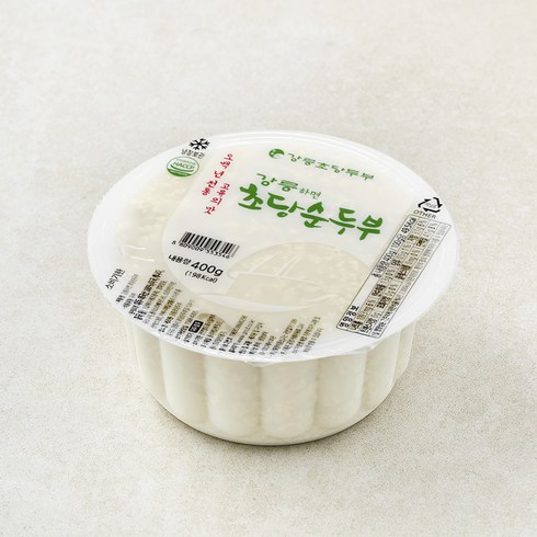 강릉초당두부 강릉하면 초당 순두부, 400g, 1개