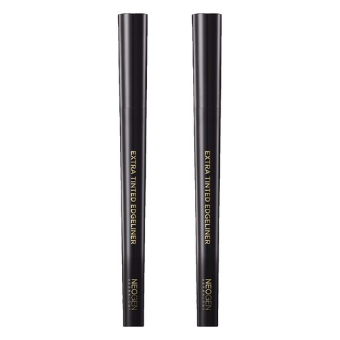 네오젠 엑스트라 틴티드 엣지 아이라이너 0.7g, 01블랙, 2개