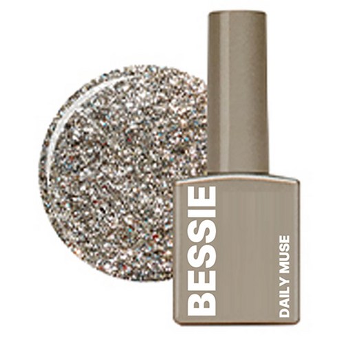 BESSIE 컬러 글리터젤 네일, GL30 샌드 베이지, 11ml, 1개