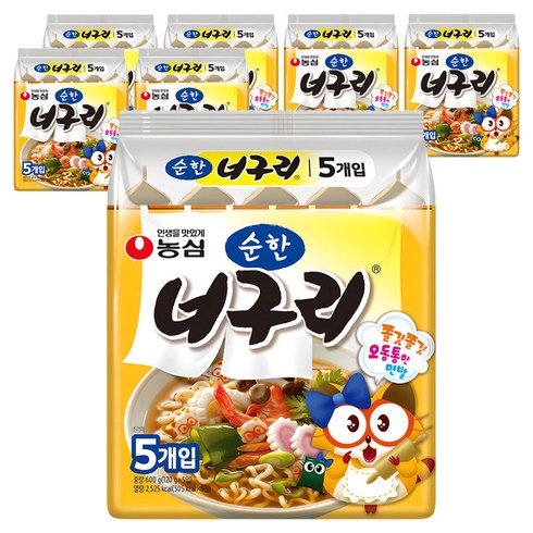 너구리 순한맛 120g, 35개