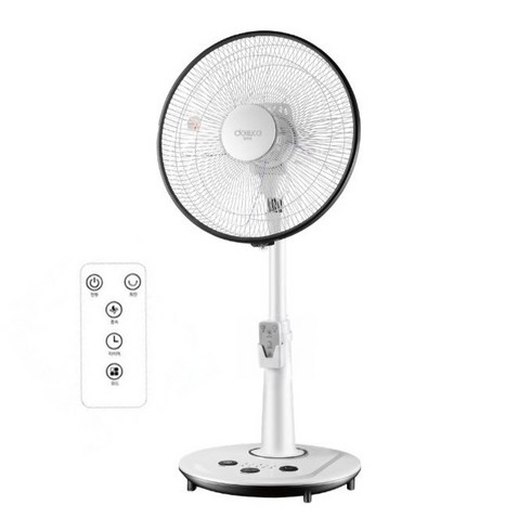 델루체 스탠드형 발터치 선풍기 35cm, DLF-FR14WB