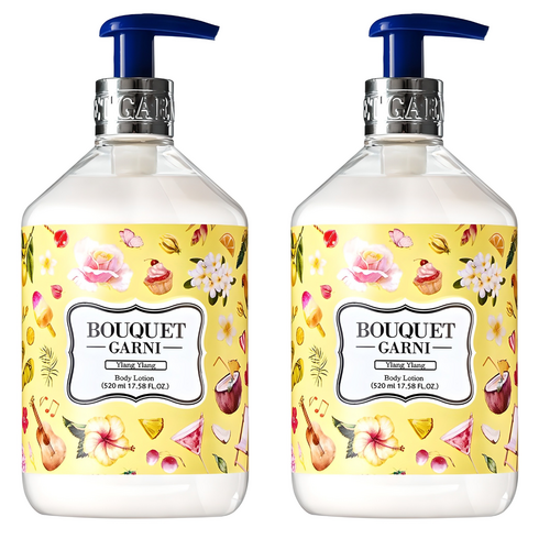 부케가르니 바디로션 일랑일랑, 520ml, 2개