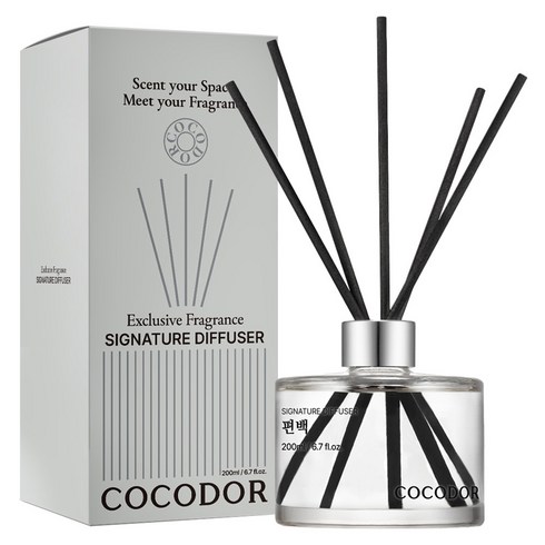 코코도르 시그니처 디퓨저, 편백, 200ml, 1개