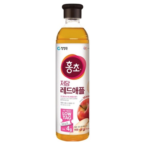 홍초 레드애플 저당, 1개, 900ml