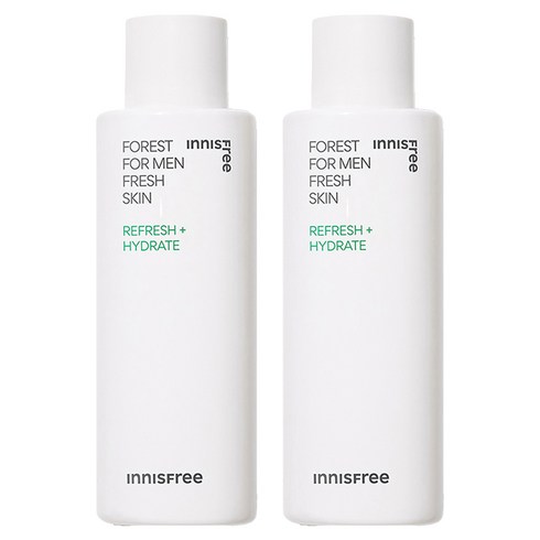 이니스프리 포레스트 포맨 프레시 스킨, 2개, 180ml