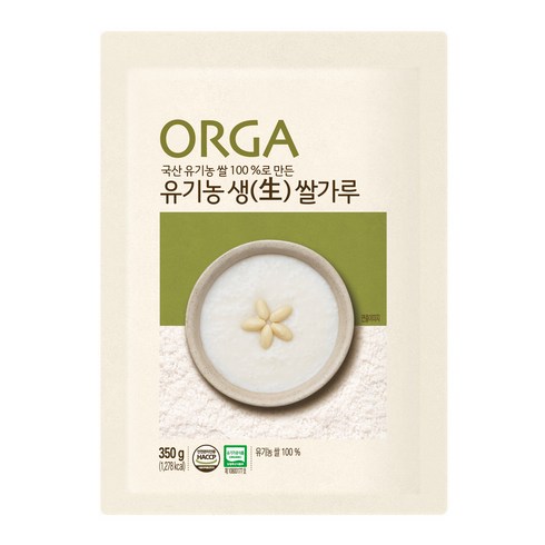 올가 유기농 생쌀가루, 350g, 1개