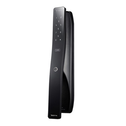 BESTIN 디지털 도어락 원스텝 푸시풀 IDL-300FWN, IDL-300FWNK(블랙유광), 고객직접설치