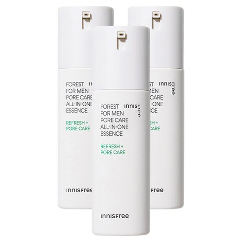 이니스프리 포레스트 포어 케어 올인원 에센스, 100ml, 3개