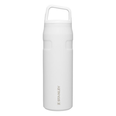 스탠리 아이스플로우 에어로라이트 캡 앤 캐리 + 텀블러, 프로스트화이트, 710ml, 1개