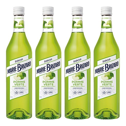 마리브리자드 그린애플 시럽, 700ml, 4개