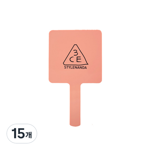 3CE 무드 레시피 사각 손거울, ROSE BEIGE, 15개