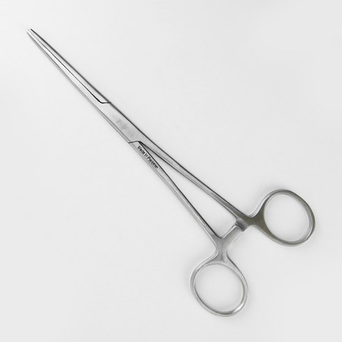 소잉바이핸드 솜넣는 겸자가위 18cm, 실버, 1개