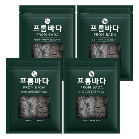 프롬바다 완도 뿌리다시마, 500g, 4개