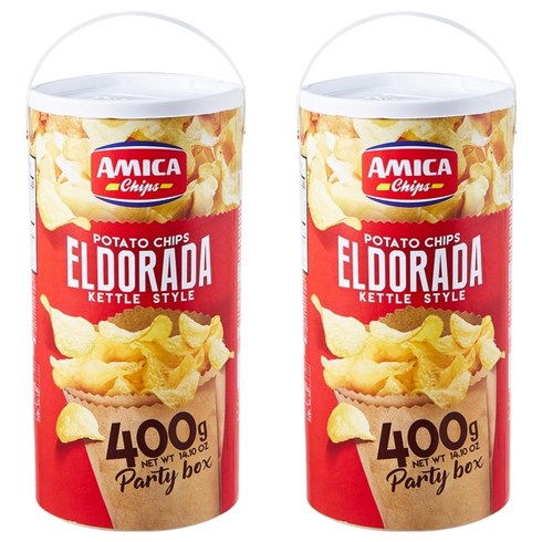 아미카칩스 엘도라다 포테이토칩, 400g, 2개