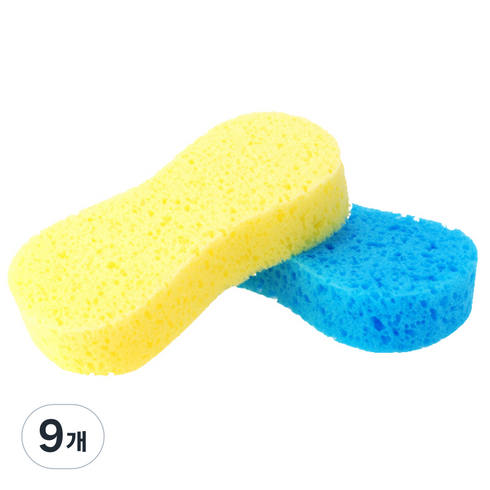오토믹 전국민 세차스펀지, 9개, 랜덤발송