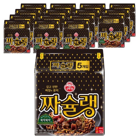 오뚜기 짜슐랭 145g, 80개