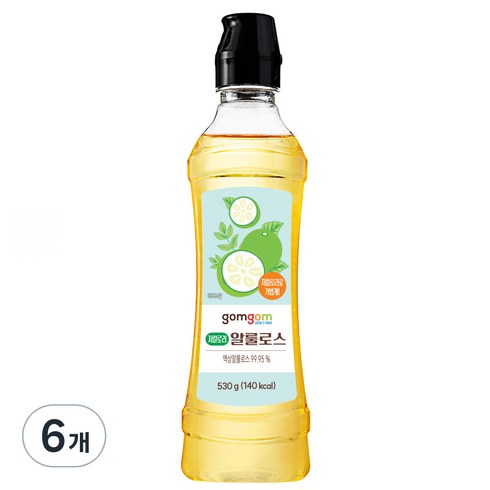 곰곰 저칼로리 알룰로스, 530g, 6개