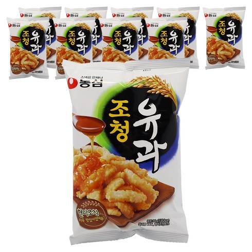 농심 조청유과, 96g, 10개