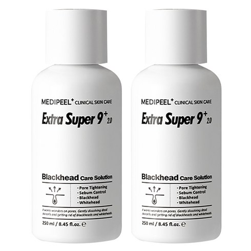 메디필 엑스트라 슈퍼 9 플러스 2.0 필링 토너, 250ml, 2개