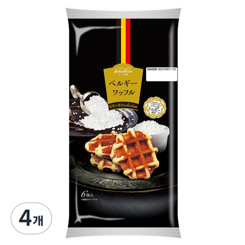마루나카 벨지안 와플 6p, 174g, 4개