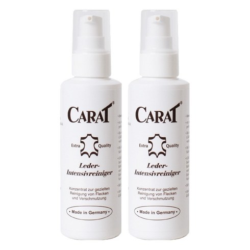 CARAT 가죽크리너, 60ml, 2개
