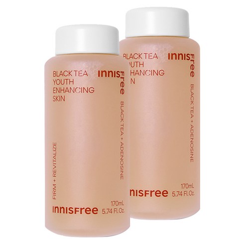 이니스프리 블랙티 유스 인핸싱 스킨, 170ml, 2개