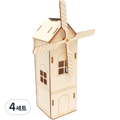 티처스 STEAM 태양광 풍차 만들기 D-17, 4세트