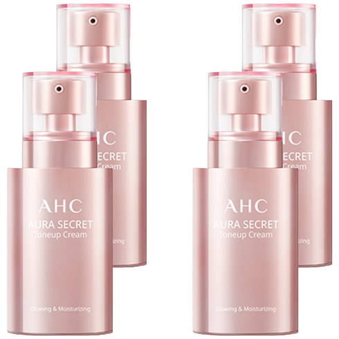 AHC 아우라 시크릿 톤 업 크림 SPF30 PA++, 50g, 50ml, 4개