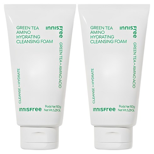 이니스프리 그린티 클렌징 폼, 150ml, 2개