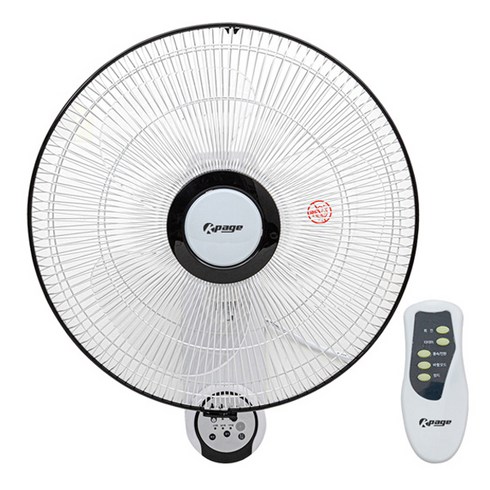 케이페이지 벽걸이형 3단 리모컨 선풍기 40cm(16인치), KEF-16WR