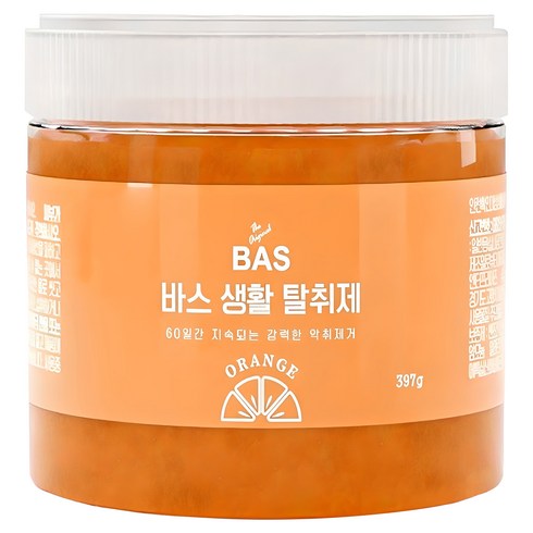 BAS 오렌지 탈취제 본품, 397g, 1개