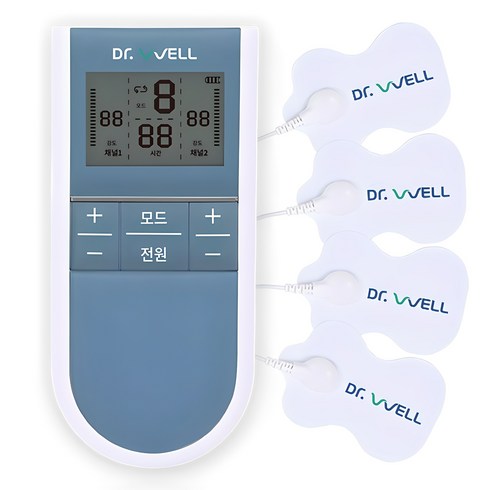 닥터웰 듀얼 저주파 마사지기, DR-470, 혼합색상