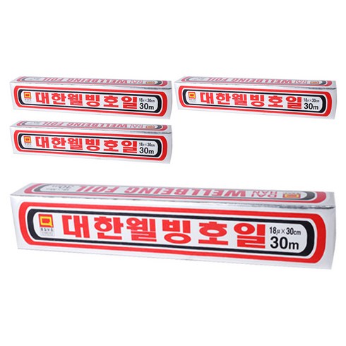 대한웰빙은박 웰빙호일, 30m, 4개