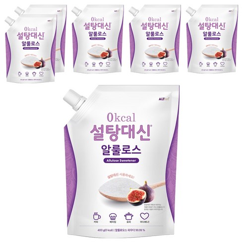 설탕대신 알룰로스, 400g, 6개