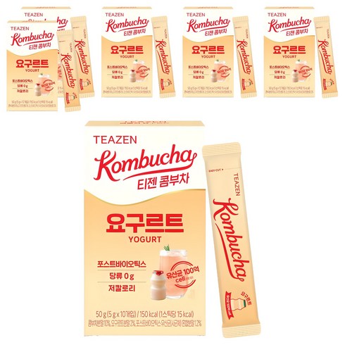 티젠 콤부차 요구르트, 5g, 10개입, 6개