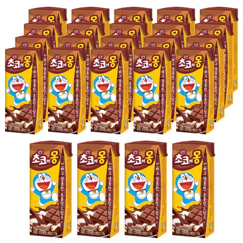 초코에몽, 190ml, 24개